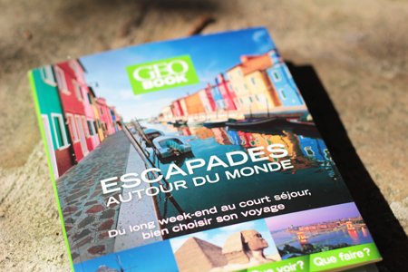 Idées voyages et escapades en France et autour du monde - Collection de livres Géo Book