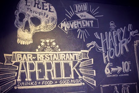 Restaurant Apérock : drinks, food & good music - Paris